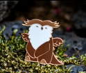 Perched, HootWyrm Pin