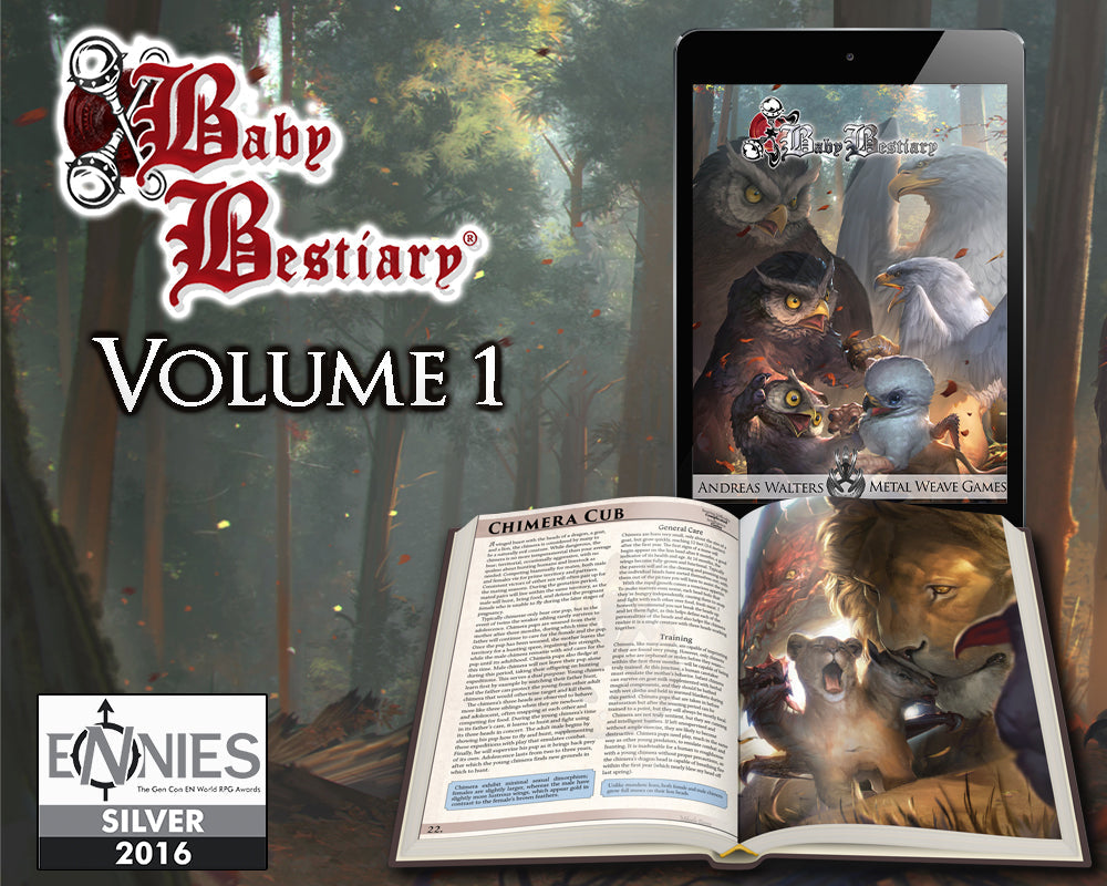 Baby Bestiary Handbook Volume 1
