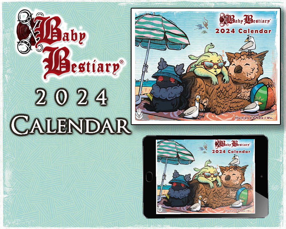 2024: Baby Bestiary Calendar