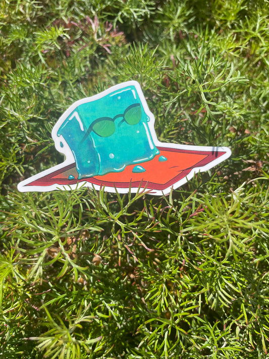 Summer Cube Sticker