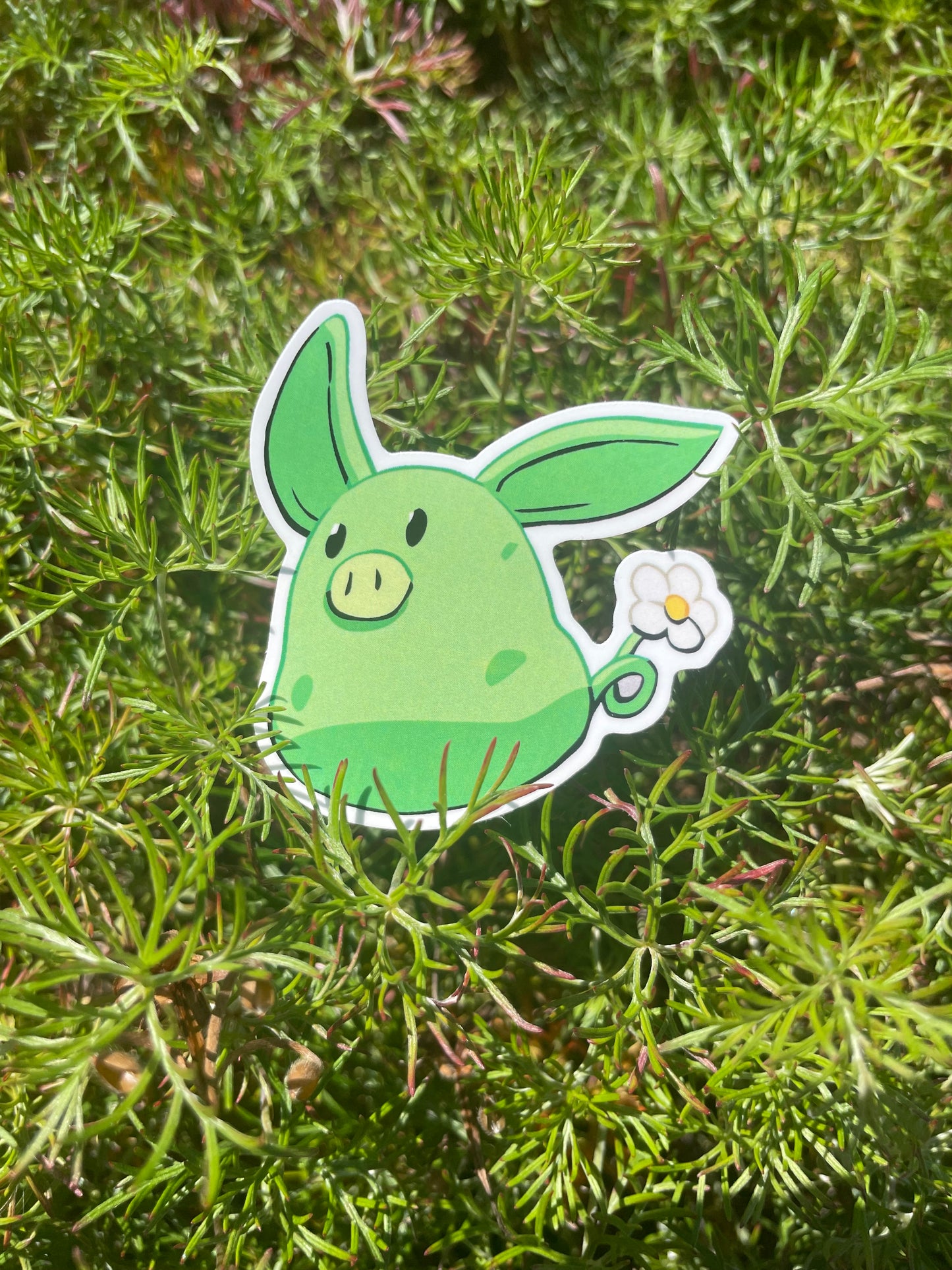 Leafpig Sticker