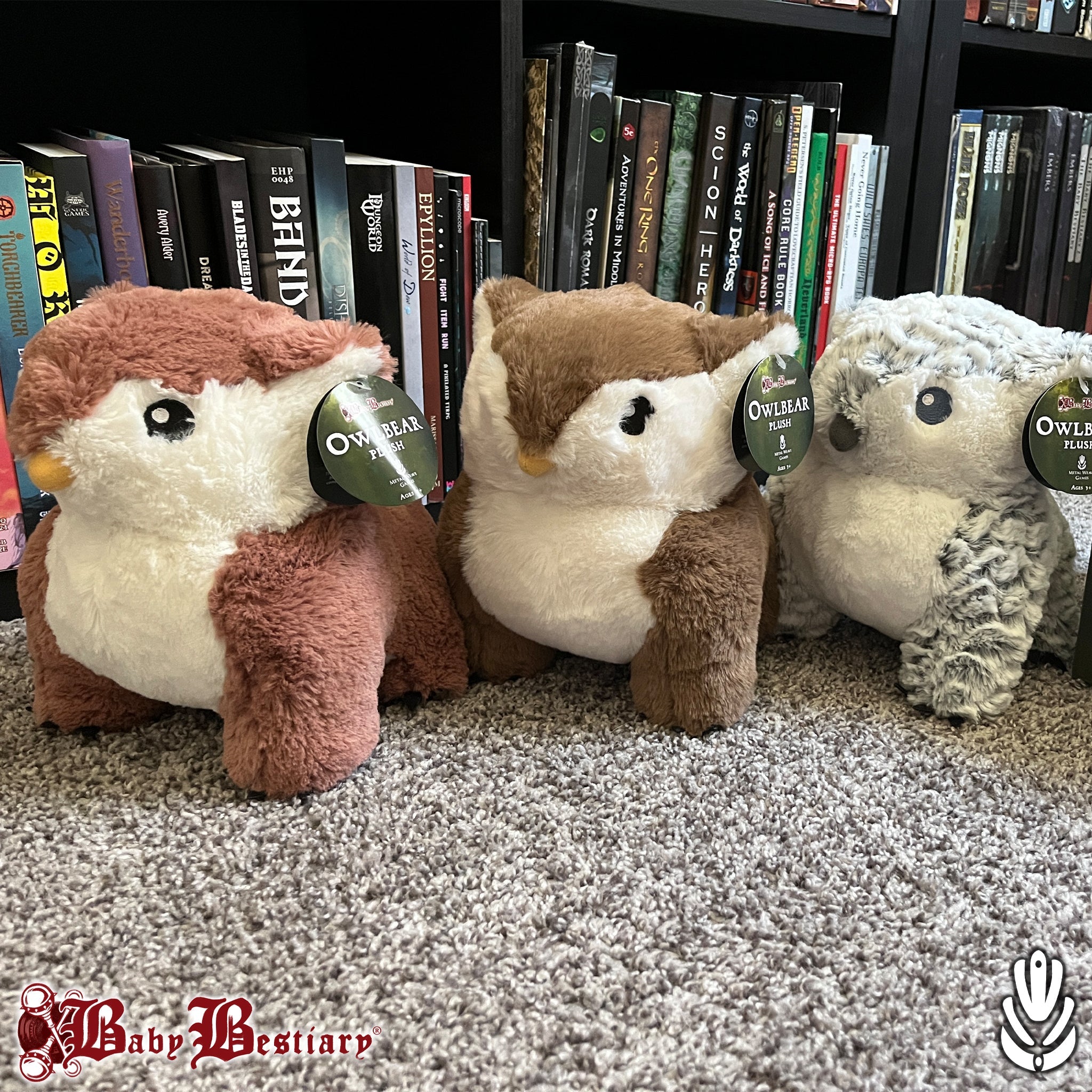 Owlbear plush deals