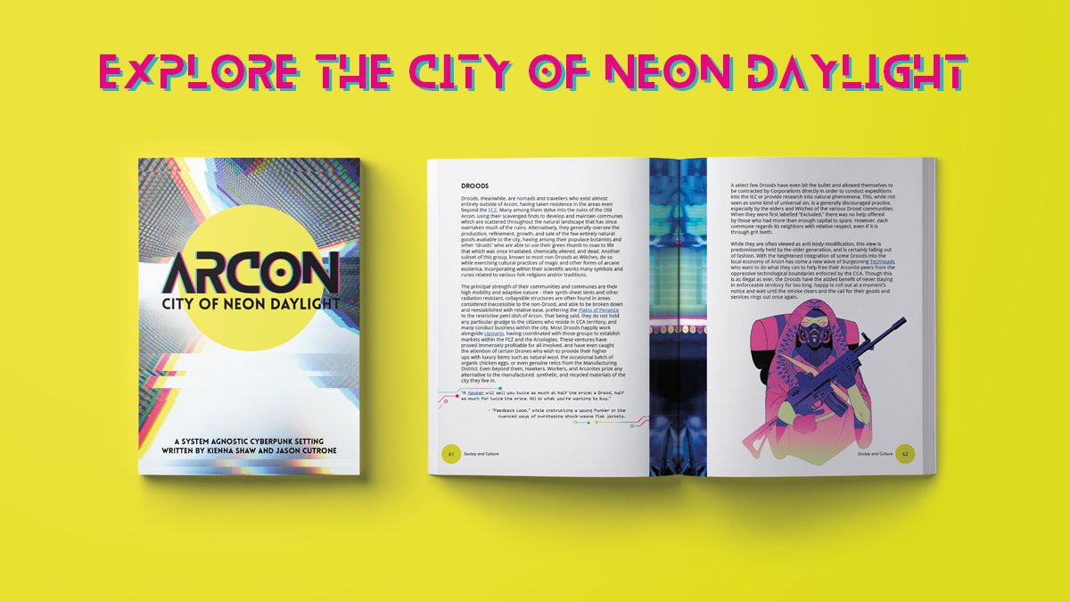 Arcon: City of Neon Daylight